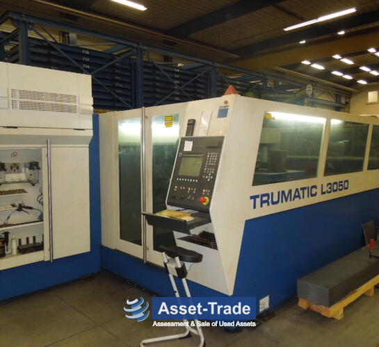 TRUMPF Trumatic L 3050 - Automatic pallet changer and sheet loading station