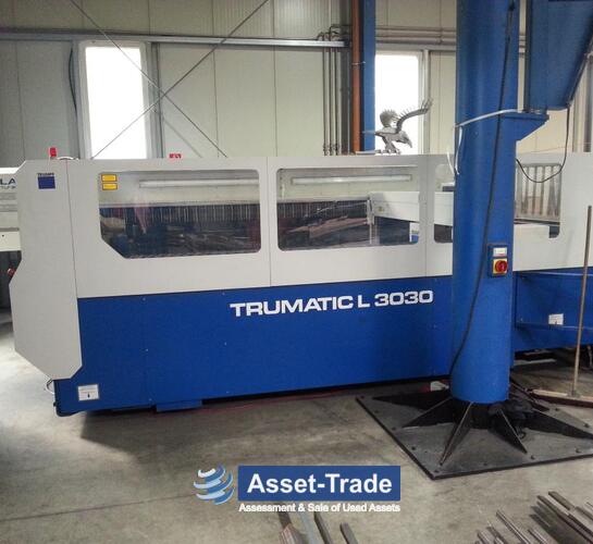 Second Hand TRUMPF TRUMATIC L3030 Laser cutting machine for Sale cheap | Asset-Trade