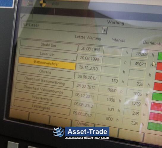 Second Hand TRUMPF TRUMATIC L3030 Laser cutting machine for Sale cheap | Asset-Trade