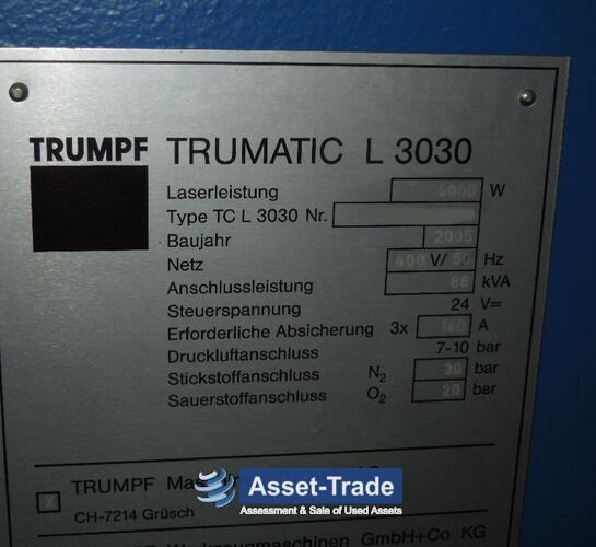 TRUMPF Trumatic L 3030 4KW - Peripherals, chip conveyor and accessories (View 8)