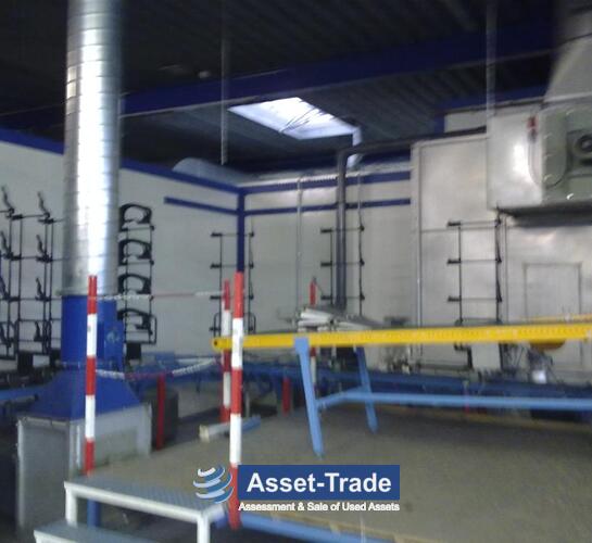 Used MONTA - LS072.2K Plastik Painting line for Sale | Asset-Trade