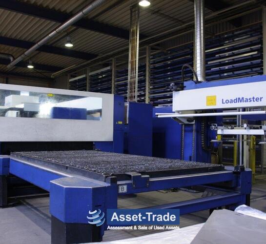 Gebrauchte TRUMPF TruLaser 5030 Classic - Frontansicht und Maschinenübersicht