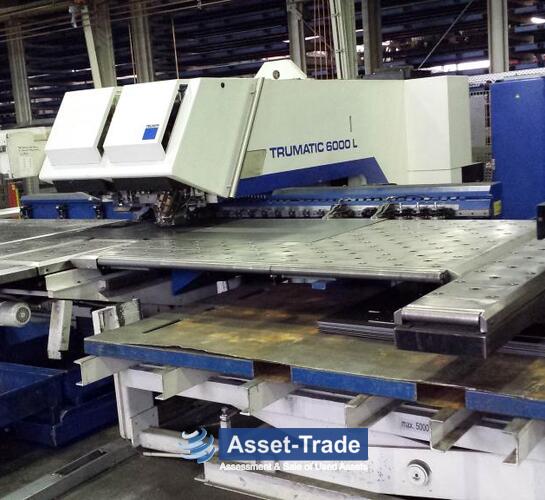Gebrauchte TRUMPF TC6000L - Frontansicht und Maschinenübersicht