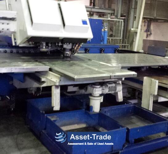 TRUMPF TC6000L - Automatischer Palettenwechsler und Beladebereich