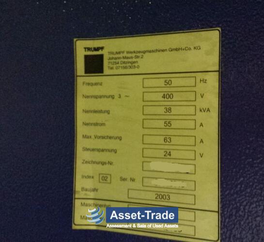 TRUMPF TC6000L - Peripherie, Zubehör und Späneförderer (Ansicht 10)