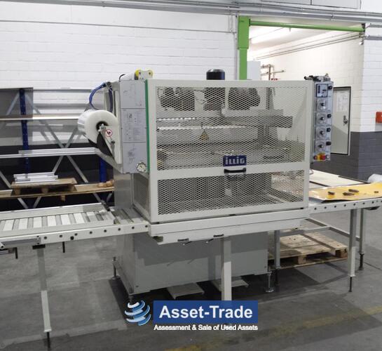 Gebrauchte ILLIG Skinpackmaschine SK 100c mit Schneidetisch SG 500 | Asset-Trade