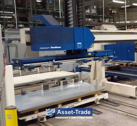 TRUMPF Trumatic 5000R FMC - 1300 - Stanzkopf, Werkzeugstationen und Bürstentisch