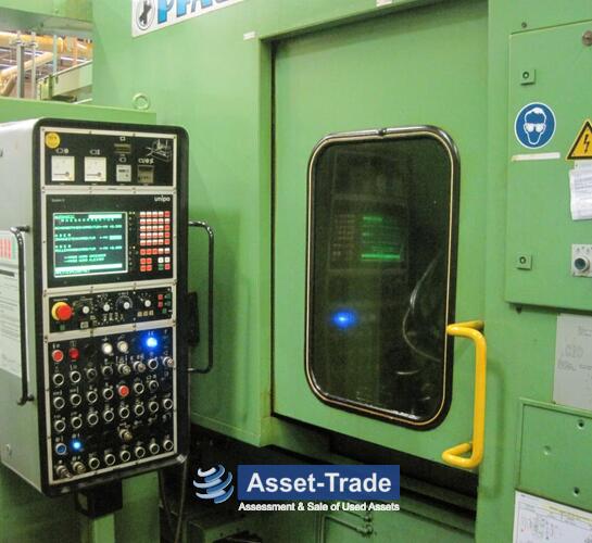 GLEASON PFAUTER PE 150 - Arbeitsraum, Spindel und Maschinentisch