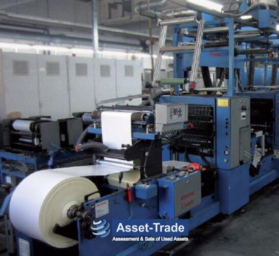 ROTATEK FX4 FX Combi - 6 Colors UV - offset printing machine roll labels