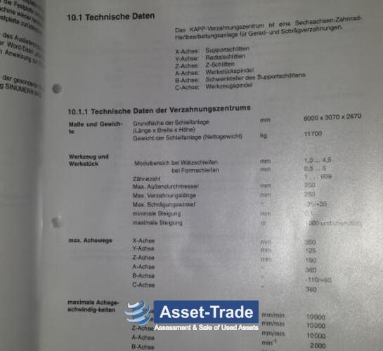 Segunda mano KAPP KX1 - comprar centro de corte de engranajes económico | Asset-Trade