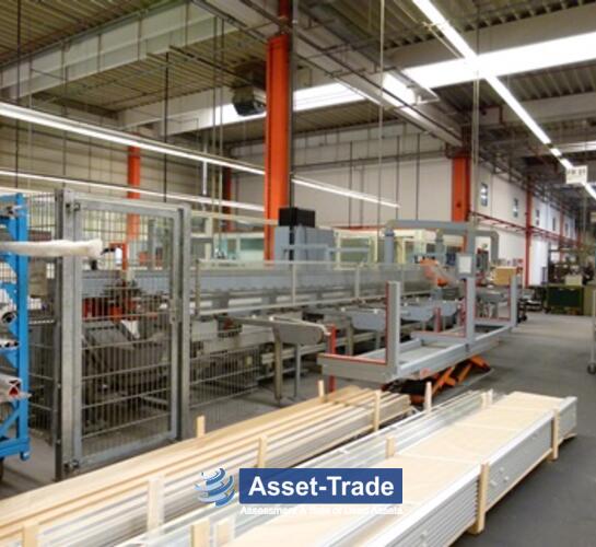 Folosit mașină de tăiat fierăstrău FMB - FZS pentru profile din aluminiu | Asset-Trade