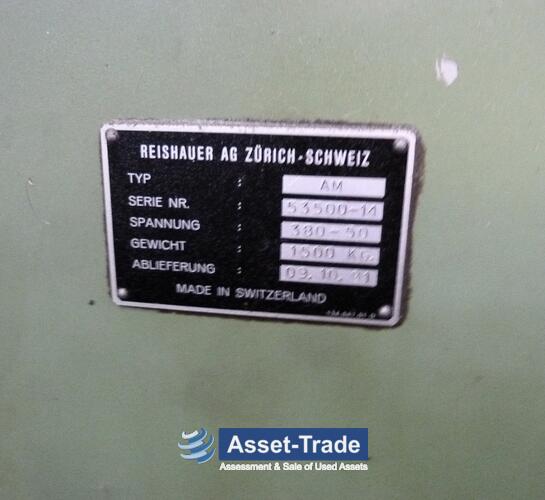 Used REISHAUER RZ 701 CNC Gear Grinding Machine | Asset-Trade