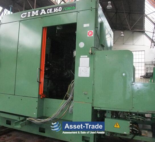 Used CIMA - CE 160 CNC  6 Axis Gear Hobbing Machine - Vertical | Asset-Trade