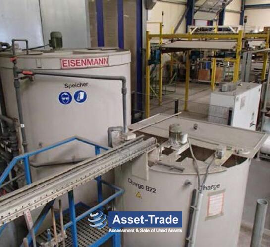 Used EISENMANN Dip coating line 2008 modernized machine | Asset-Trade