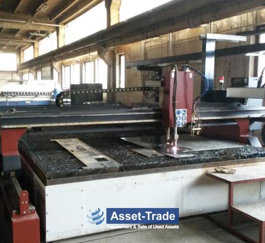 Used HYPERTERM HPR 130 + Oxy-Fuel Cut Harris 4 x 8 m   CNC Plasma Cutting Machin