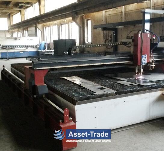 Used HYPERTERM HPR 130 + Oxy-Fuel Cut Harris 4 x 8 m   CNC Plasma Cutting Machin