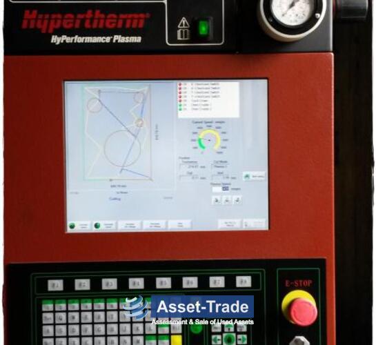 Usado HYPERTERM Máquina de corte por plasma CNC HPR 130 + Oxy-Fuel Cut Harris 4 x 8 m