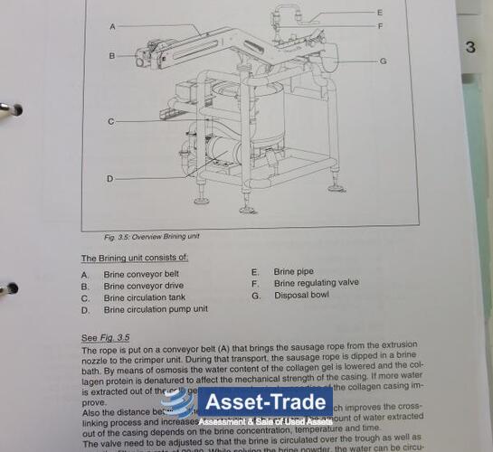 Gebauchte STORK TOWNSEND QX -  Frische darmlose Wurst-System kaufen | Asset-Trade