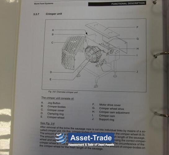 Gebauchte STORK TOWNSEND QX -  Frische darmlose Wurst-System kaufen | Asset-Trade