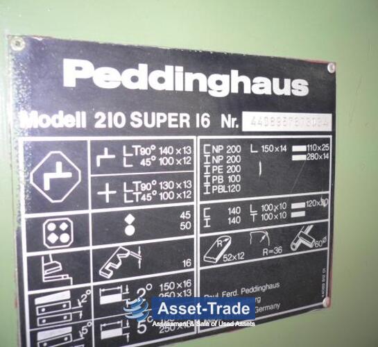 PEDDINGHAUS - Продается Модель 210 Super 16 | Asset-Trade
