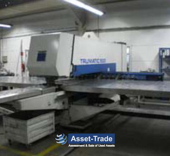Used TRUMPF TC 500 - 1600 Rotation - Front view and machine overview