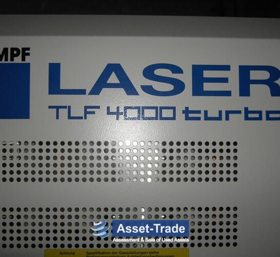 TRUMPF TruLaser 3030 with Liftmaster - Manufacturer nameplate Built 2000, serial plate and CE certification