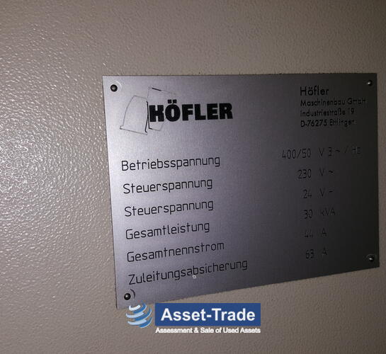 Used HÖFLER Promat 400 Gear grinding machines for Sale | Asset-Trade