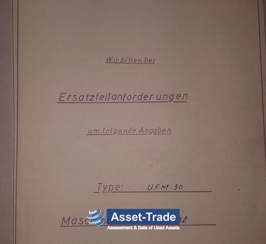 La mâna a doua WAFIOS Mașină de bobinat cu arc UFM 30 | Asset-Trade