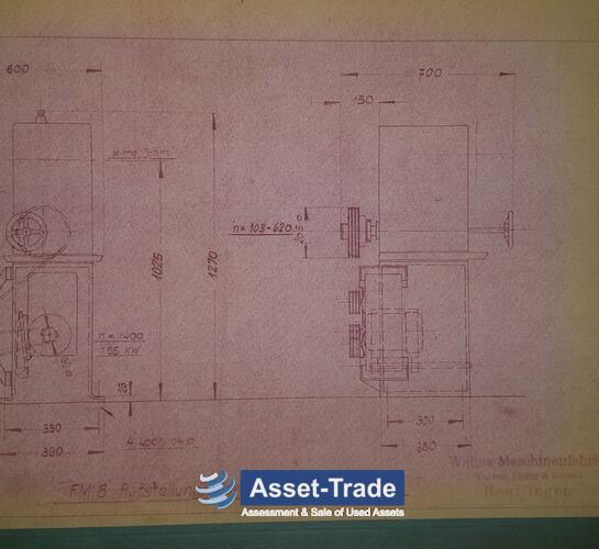 La mâna a doua WAFIOS Mașini de bobinat cu arc FM 8 | Asset-Trade