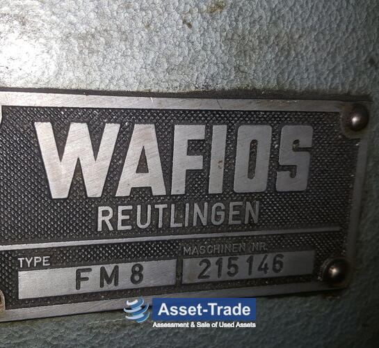 Подержанный WAFIOS Пружинонавивочные машины FM 8 | Asset-Trade