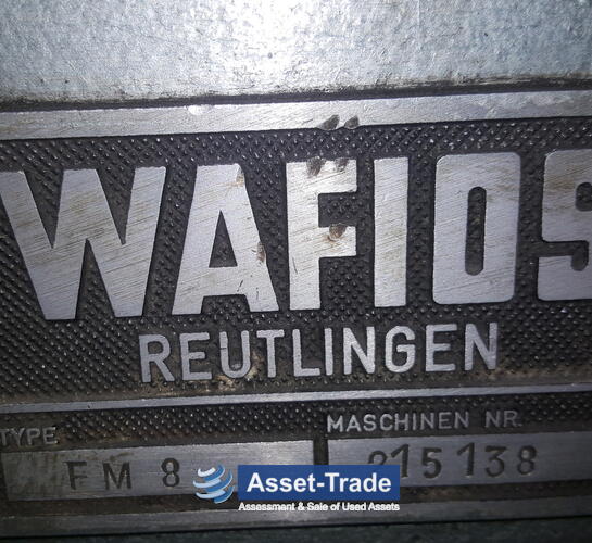 Подержанный WAFIOS Пружинонавивочные машины FM 8 | Asset-Trade