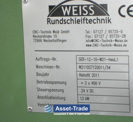 Gebrauchte KARSTENS K21 Rundschleifmaschine günstig kaufen | Asset-Trade