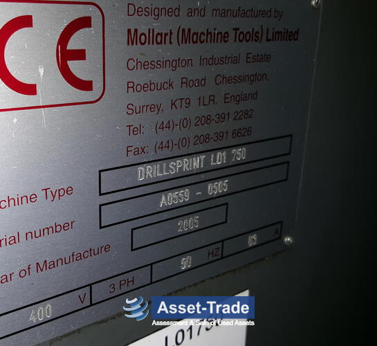 Used MOLLART Drillsprint LD1 750 Gun Drilling Machine | Asset-Trade