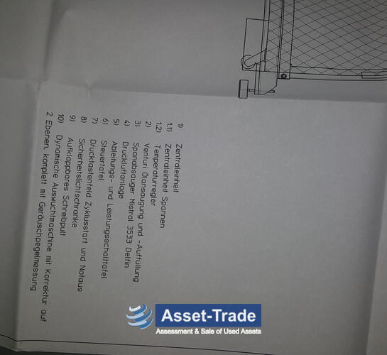 Gebrauchte SCHENK 210 MBRS Auswuchtmaschine | Asset-Trade