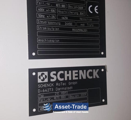 Подержанное медоборудование Балансировочный станок SCHENK 210 MBRS | Asset-Trade