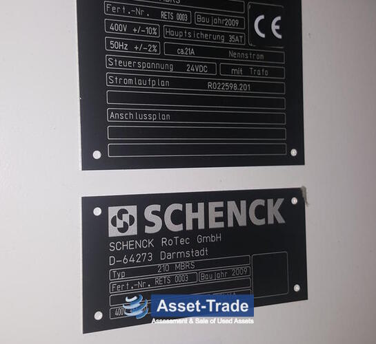 Gebrauchte SCHENK 210 MBRS Auswuchtmaschine | Asset-Trade