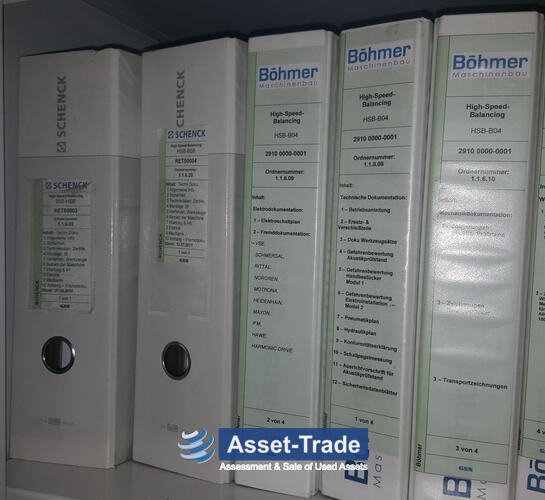 Second hand BÖHMER Acoustic Turbo-Control Balancing Machine | Asset-Trade