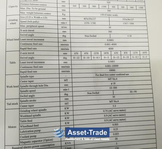 सस्ता OKAMOTO 0GM-3150 PEXB बेलनाकार पीसने की मशीन खरीदें | Asset-Trade