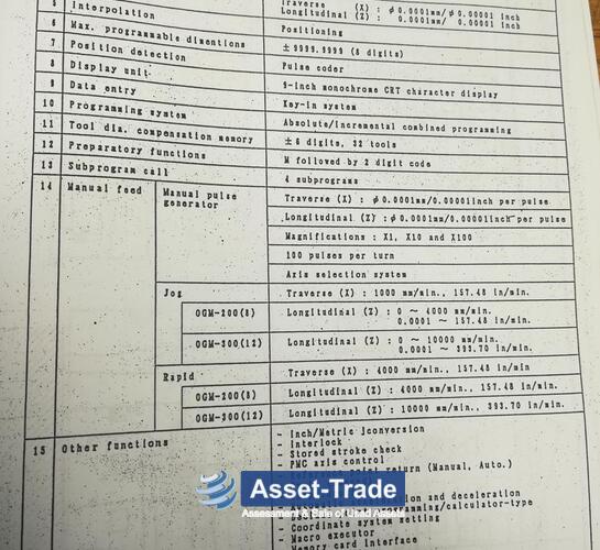 सस्ता OKAMOTO 0GM-3150 PEXB बेलनाकार पीसने की मशीन खरीदें | Asset-Trade