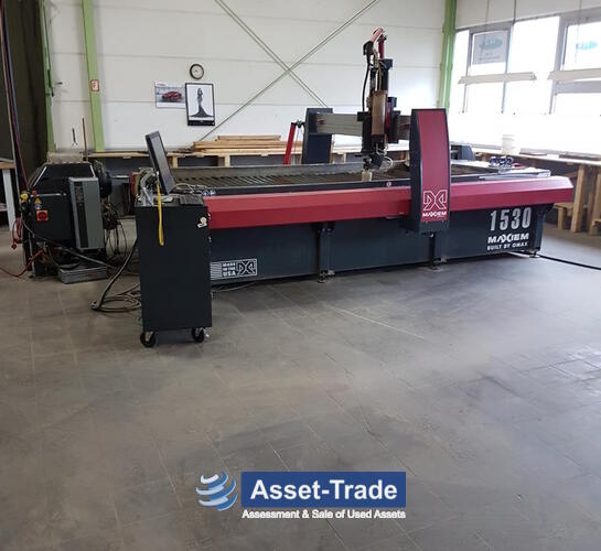 Second Hand QMAX MAXIEM 1530 Water Jet Cutting machine | Asset-Trade