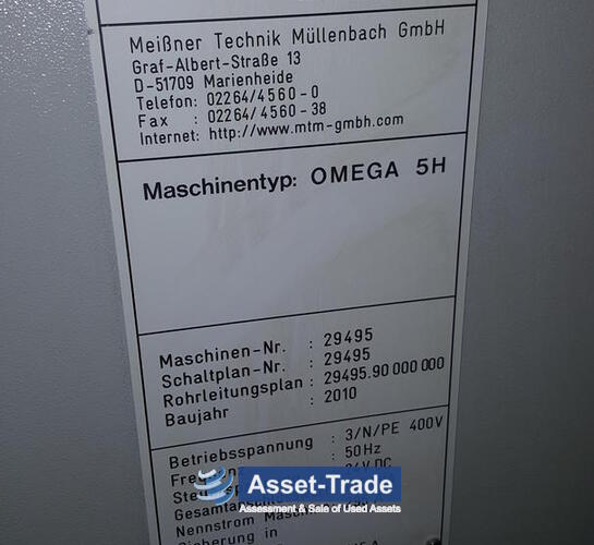 Günstige MTM Omega 5H - Kreis-Hauben-Reinigungsanlagen | Asset-Trade 