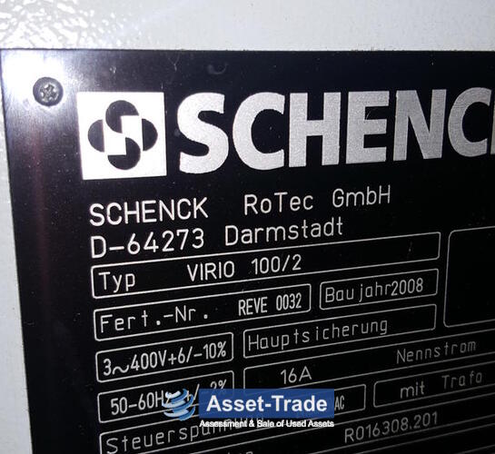 Günstige SCHENCK VIRIO 100/2 Auswuchtmaschine kaufen | Asset-Trade
