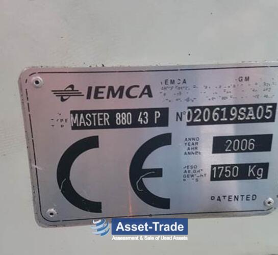 Second Hand IEMCA Master 880P - Bar loader for Sale | Asset-Trade