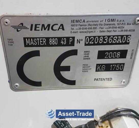 IEMCA Master 880 P aus zweiter Hand günstig kaufen | Asset-Trade