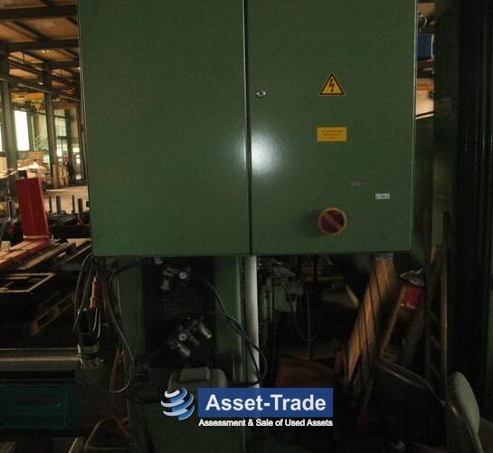 LAUFFER RPT160 - Working envelope, spindle and machine table