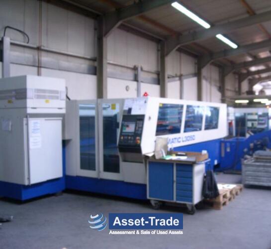 Used TRUMPF TRUMATIC L 3050 - Front view and machine overview
