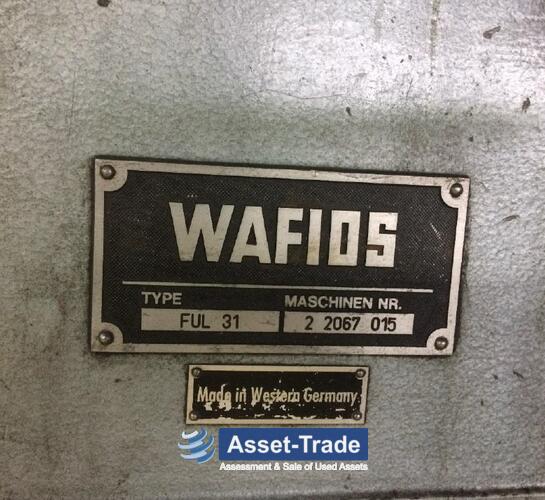 Preiswerte WAFIOS FUL31 Federwickelmaschine aus zweiter Hand | Asset-Trade