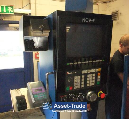 AMADA Fine Alpha Bender 50D  - FaB 50D - Bending beam, upper and lower tool clamping
