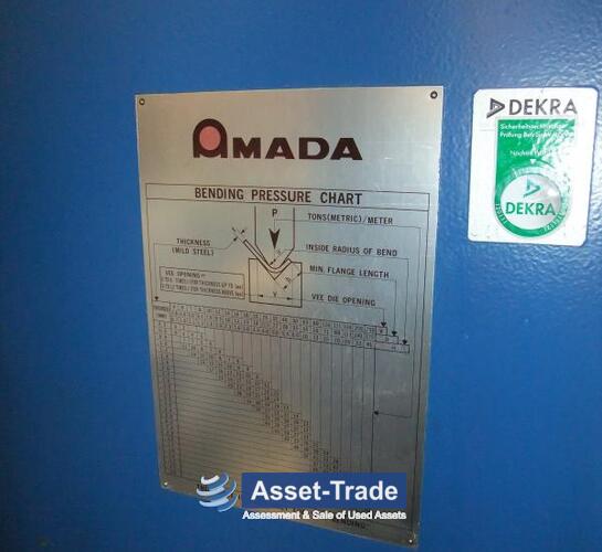 AMADA Fine Alpha Bender 50D  - FaB 50D - CNC backgauge system and safety light curtains