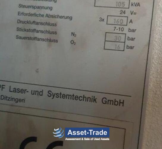 Niedrogi TRUMPF Kup używany laser LASERCELL TLC 1005 | Zaleta